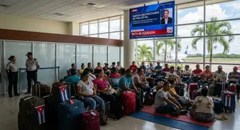 Cuban migrants at Nicaragua airport facing visa restrictions