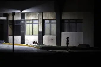 Havana streets in total darkness during the national blackout