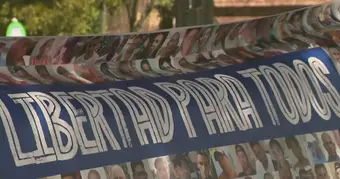 Cubanoamericanos protestan en Miami por el derecho a llevar ayuda humanitaria directamente a Cuba