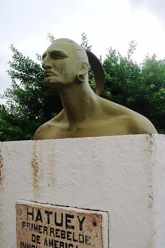 Monument to Hatuey in Baracoa, Cuba. Photo: Wikimedia Commons / CC BY-SA